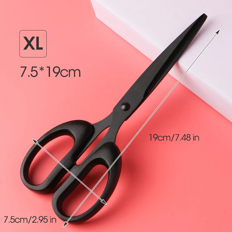 Stainless Steel Stationery Scissors Handmade Tailoring Domestic Office Paper Cut Pruning Sewing