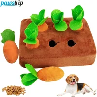 Plush Dog Toys Carrot Pulling Interactive Training Toys for Small Medium Dogs Cats Bite Resistant Puppy Chew Toy Pet supplies 1