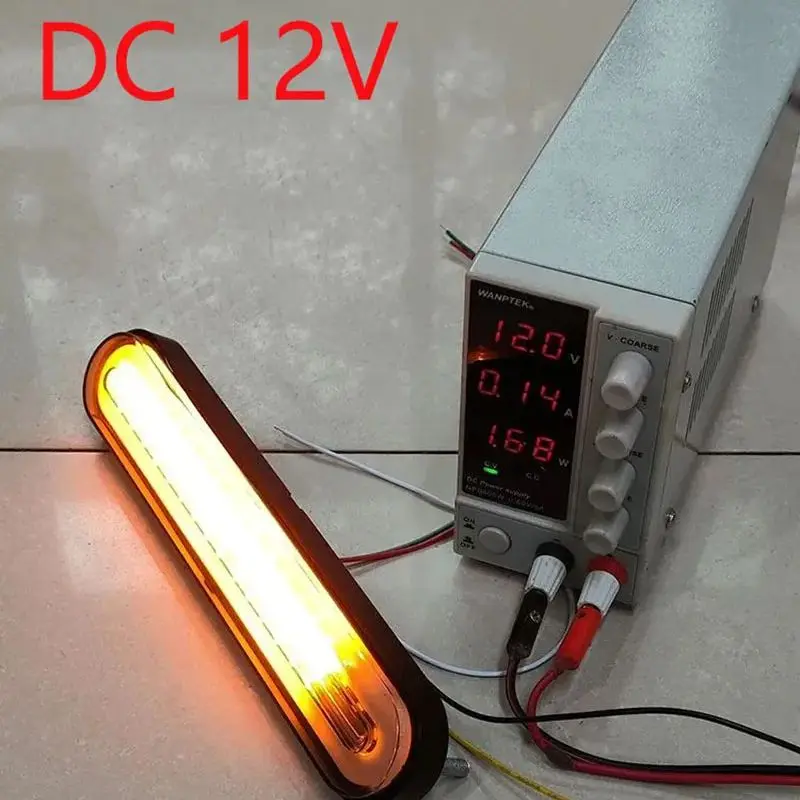 Luce di segnalazione 3 in 1 per auto, camion, luce posteriore a LED, fanale posteriore 12V, indicatore di direzione, luce di retromarcia, luce di sicurezza per rimorchio, camion, furgone - immagine 6