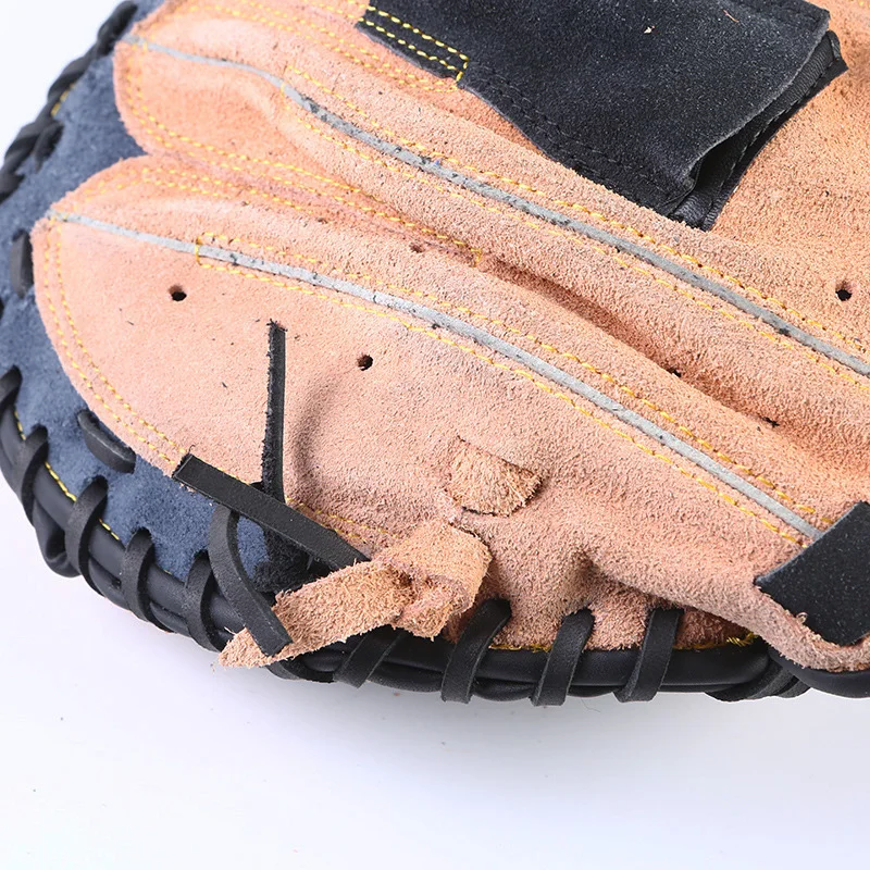 Two-Layer Cowhide Baseball Gloves Batting Gloves Youth Children's Pitching Left And Right Hand Softball Sports
