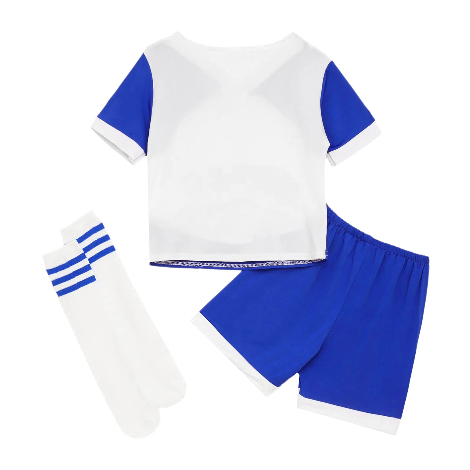 Children Cheering Team Outfit Costume Boys Cheerleader Cosutmes Cheerleading Uniform Team Stage Performance Dancwears Sets