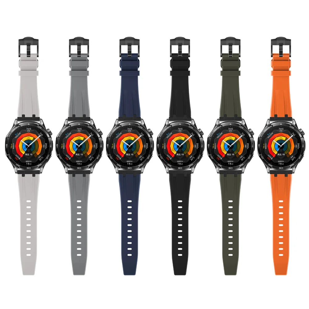 Premium Silicone Watch Strap - High Quality Replacement Band, 22mm/20mm, Multiple Styles Available