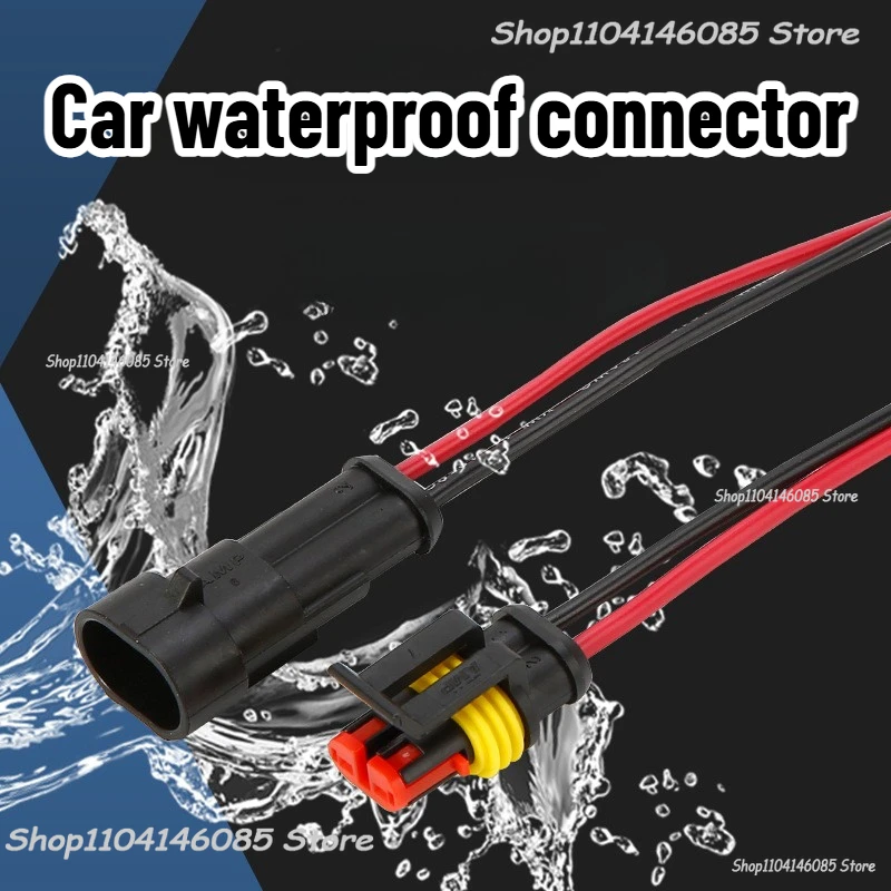 10 ชิ้น 2 พินวิธีขั้วต่อสายไฟ,ปลั๊ก SOCKET, ตัดการเชื่อมต่ออย่างรวดเร็วตัวเชื่อมต่อสายไฟสำหรับรถยนต์,รถบรรทุกขั้วต่อสายไฟ 1