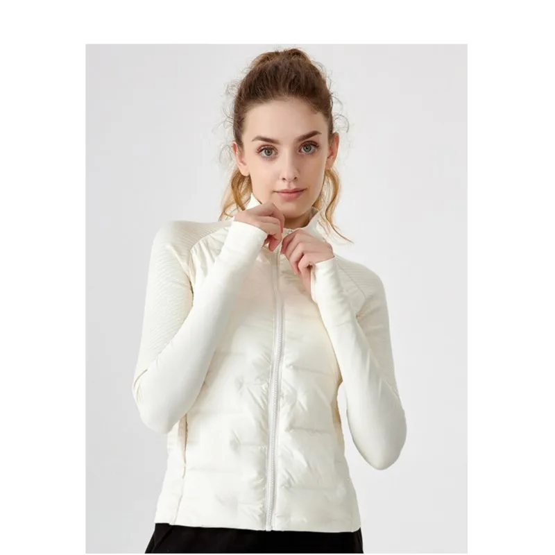 Golf Clothing Women's Autumn and Winter Sports down Jacket Warm Lightweight Stretch Golf Jacket Slim Windproof Jersey