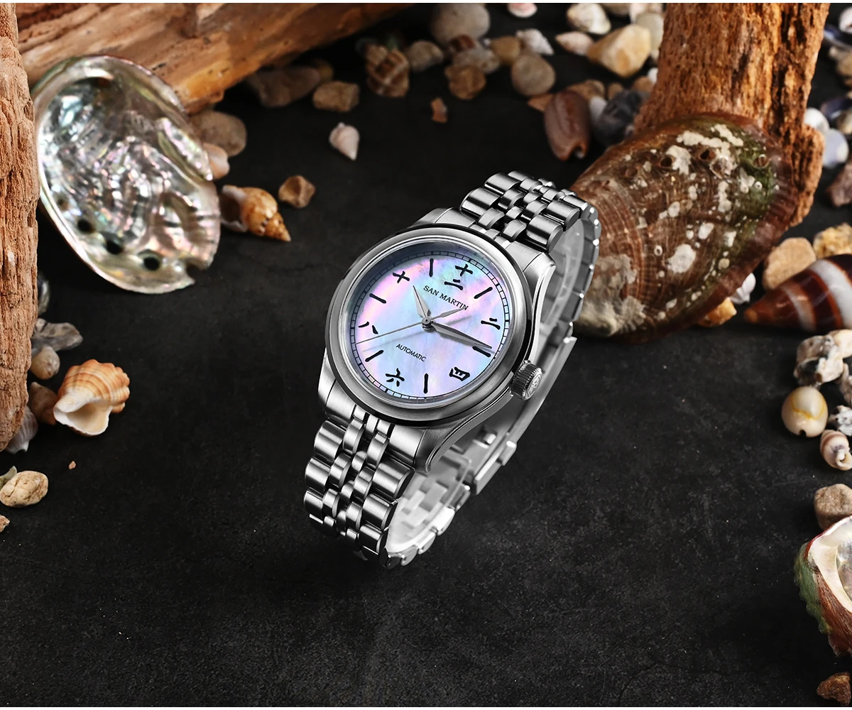 Gorgeous MOP Dial, Same Killer Quality: San Martin SN0144-GX4 GADA