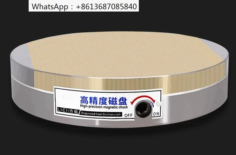 

100mm Round Permanent Magnetic Chuck Round Powerful Disk Internal External Cylindrical Grinding Magnetic Table Round Customized