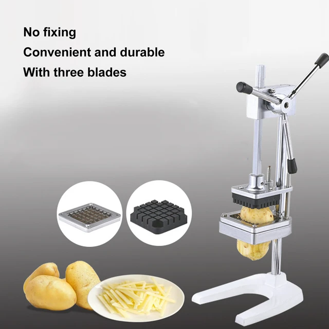 Stainless Steel Fruit Vegetable Slicer  Commercial French Fry Potato Cutter  - Manual French Fry Cutters - Aliexpress