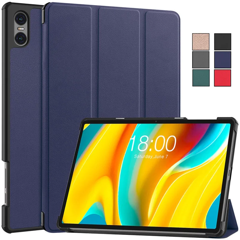 Capa Inteligente em Couro Magnético Trifold Capa para Tablet Teclast T50 Pro 2023 11 2023