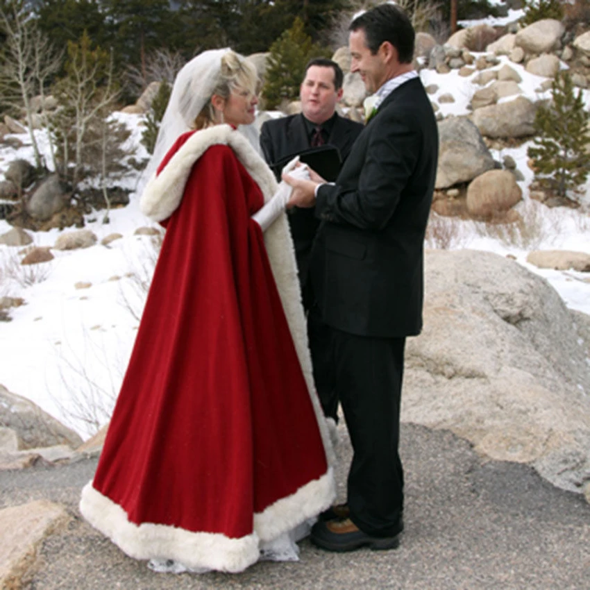 manteau-a-capuche-en-fausse-fourrure-blanc-ivoire-rouge-pour-patients-chale-de-mariage