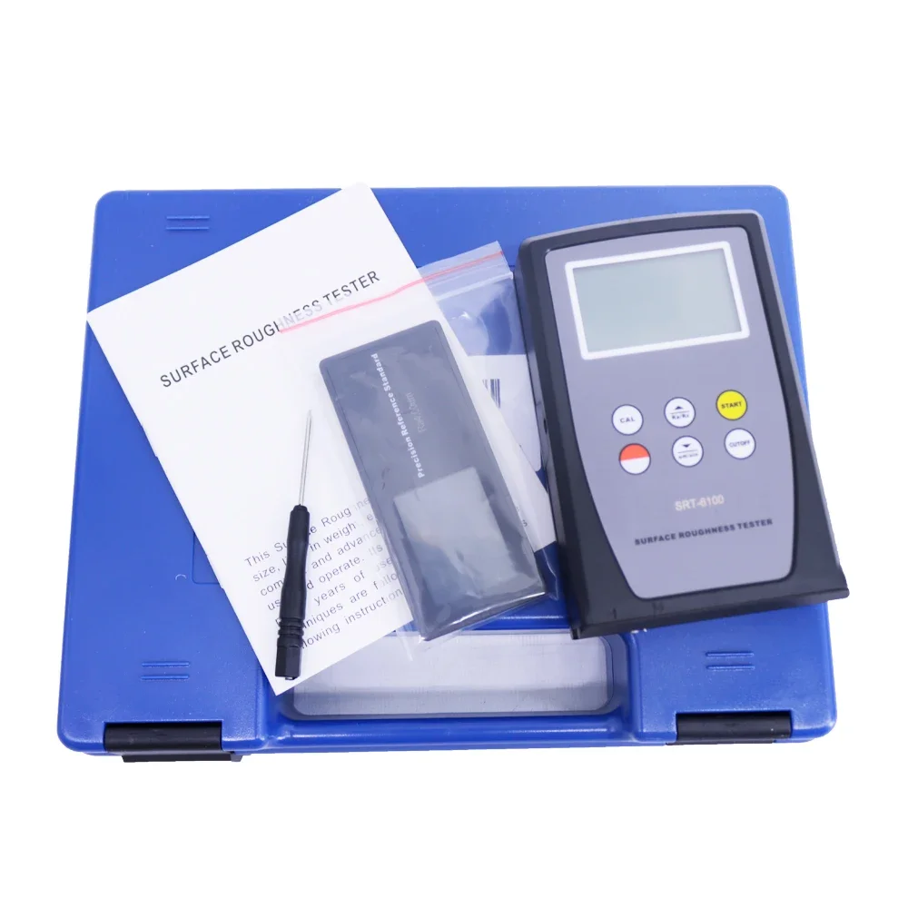 SRT6100 Digital Surface Roughness Tester Meter Gauge With 2 Parameters Ra Rz SRT-6100 2