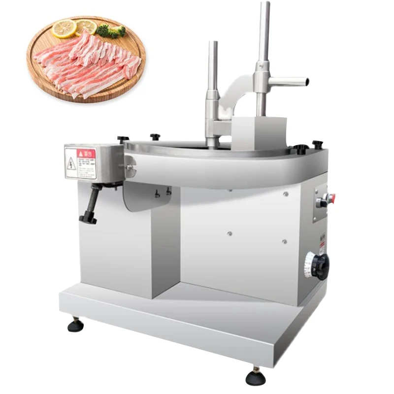 

Electric Food Meat Slicer Household Desktop Meat Slicer Lamb and Beef Slicers 0.5-14mm Bread Ham Meat Cutting Machine