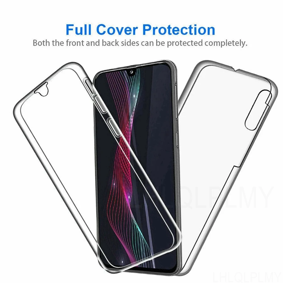 Double Sided Clear Protective Phone Case with 360° Coverage