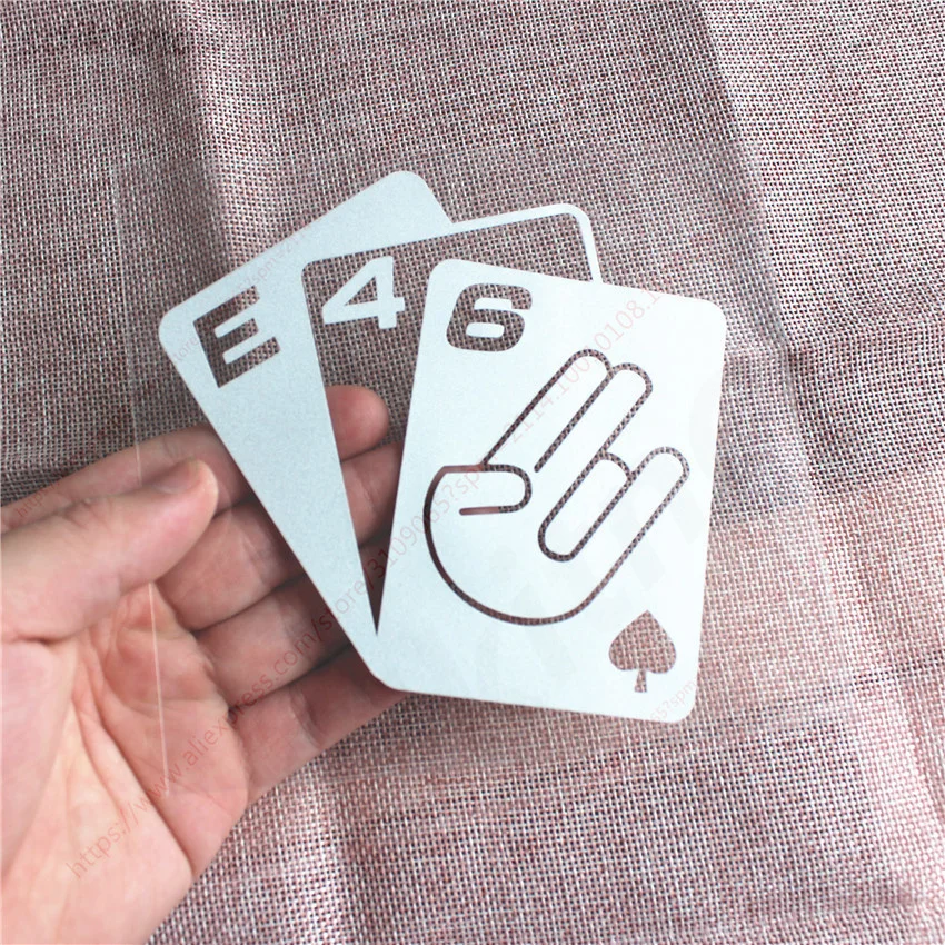 Poker Card Car Sticker Window Rock On Vinly Decal Styling Per Bmw E28 E30 E34 E36 E37 E38 E39 E46 E60 E80 E90 F10 F20 F30