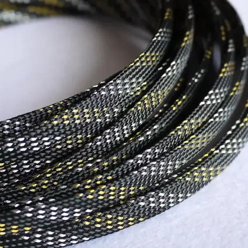 1/10M New Tight High Density PET Expandable Braided Sleeve 3 4 6 8 10 12 14 16 20 25 30 40mm Wire Cable Insulated Protection DIY - Image 13