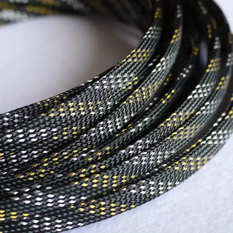 1/10M New Tight High Density PET Expandable Braided Sleeve 3 4 6 8 10 12 14 16 20 25 30 40mm Wire Cable Insulated Protection DIY - Image 13
