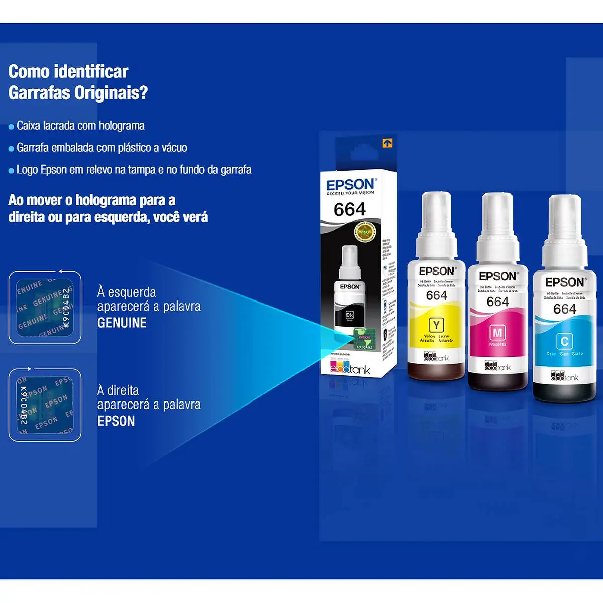 Tinta Epson 673 T673620 T673620al Magenta Light Original For Ecotank L800  L805 L810 L850 L1800 Refil, 70ml - Ink Refill Kits - AliExpress