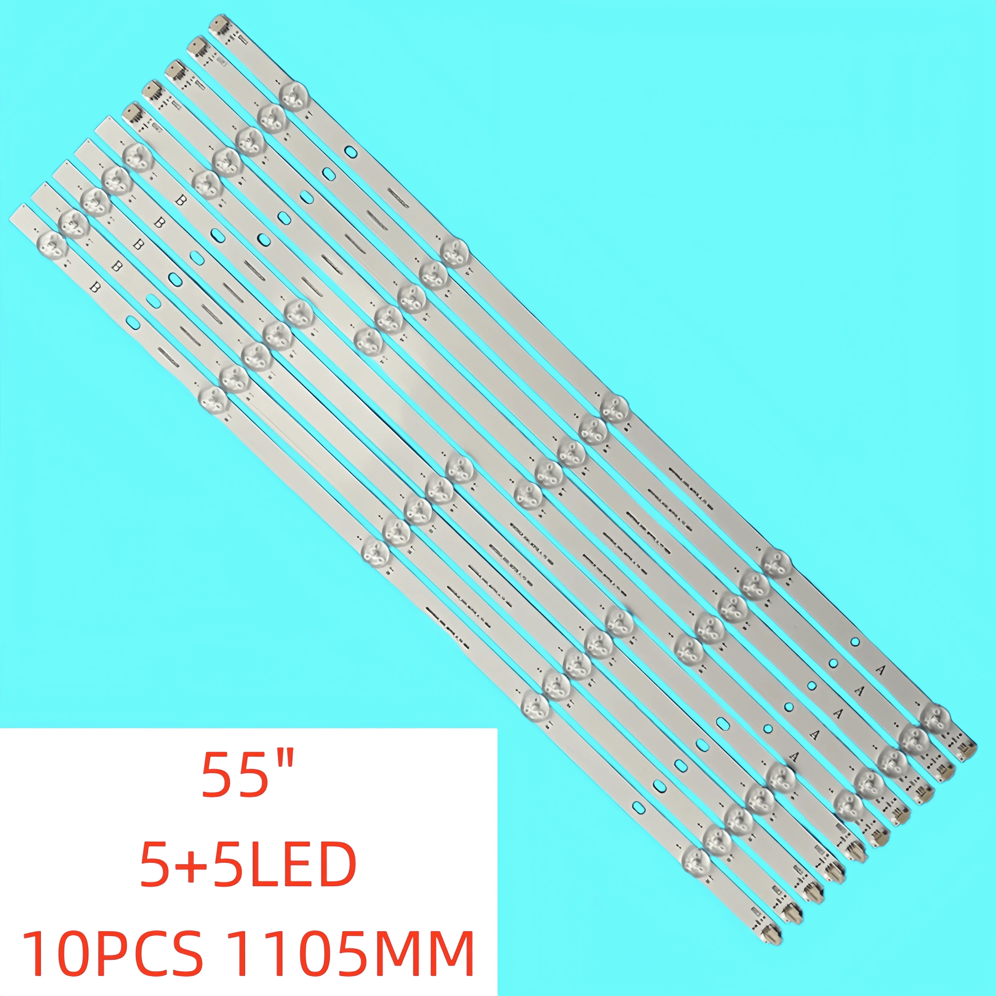 10pcs LED Backlight Strip for Xiaomi MI 55