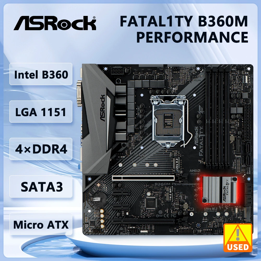 ASRock B360M ＋　Pentium G5400 ASRock B360M Pro4 Motherboard Intel B360 LGA 1151 DDR4 M.2