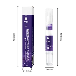 Advanced Whitening Toothpaste Gel - Stain Remover & Fresh Breath Formula (4ml)
