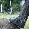 Waterproof Rain Boot Shoe Cover Outdoor High Tube Shoe Covers Shoes Dust Covers for Motorcycle Bike Rain Cover Adult Unisex 1