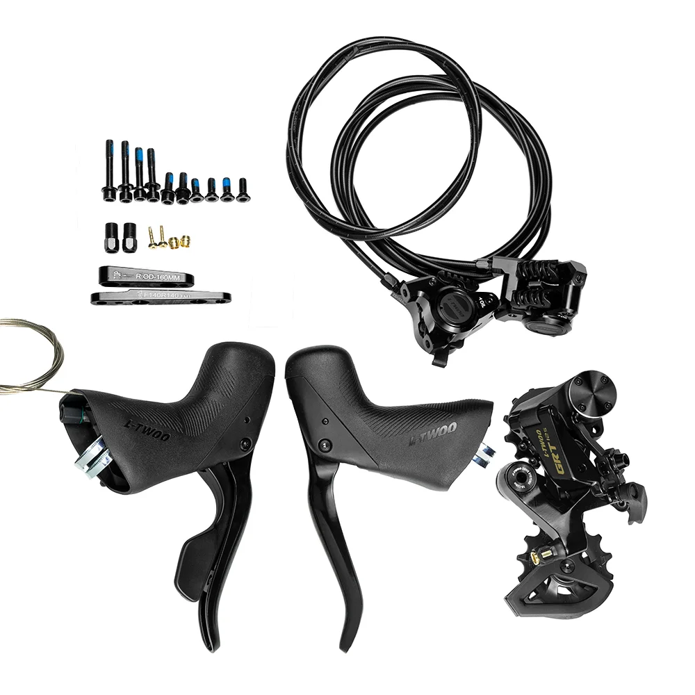 Ltwoo GRT12-Disc 1 × 12道路油圧ディスクブレーキ砂利グループセット