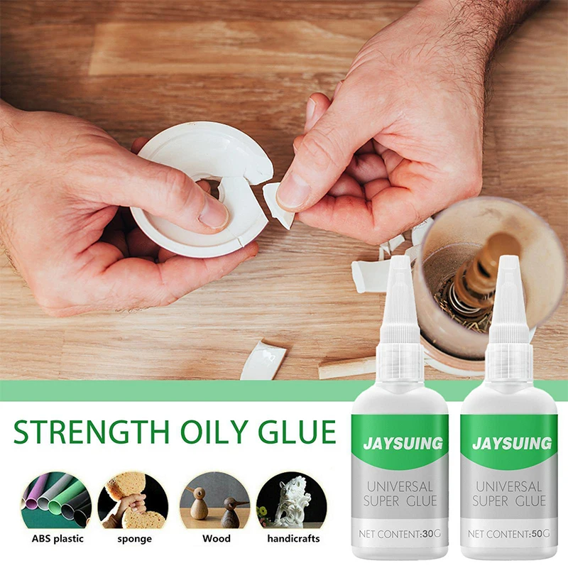 30g Ceramic Glue, Glue for Porcelain and Pottery Repair, Instant Strong Glue for Pottery, Porcelain, Glass, Plastic, Metal, Rubber and DIY Craft