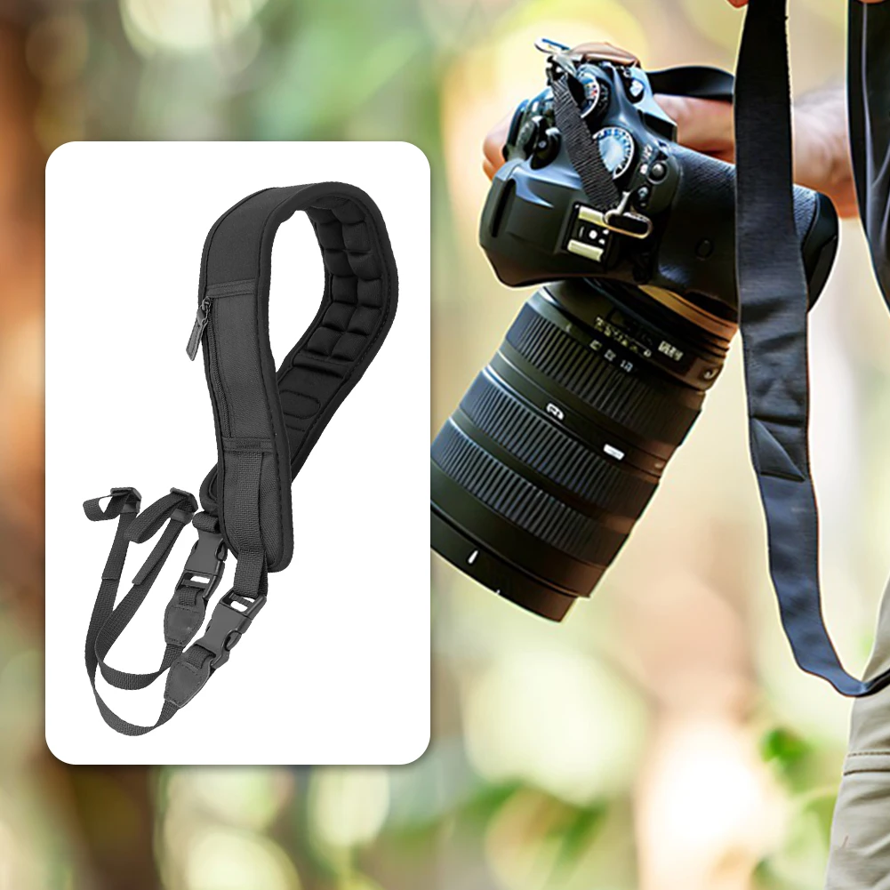 Camera Strap with Quick Release Thick Padded Shoulder Strap Sling Belt for Canon Nikon Sony Digital Cameras