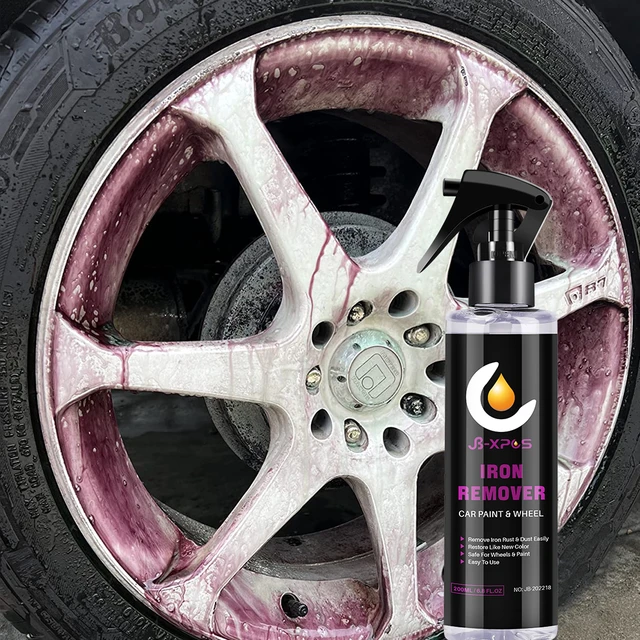 Car Wheel Cleaning Kit Wheel Cleaner Spray Dust Remover Brake Dust Cleaner  With Sponge and Cloth Professional Car Cleaner Kit - AliExpress