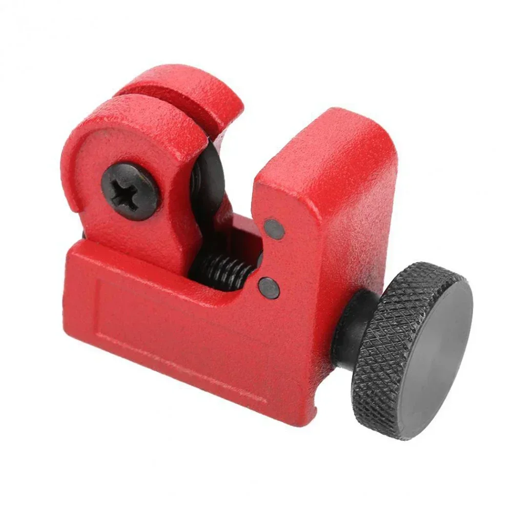 Brake Pipe Cutter Universal Fitment Red Brake Pipe Cutter for Automotive Plumbing Needs 3/16 Copper Plastic Tubes