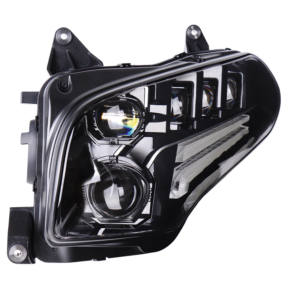 

Morsun For Honda Motorcycle Emark 75w LED Headlight White DRL For 2001-2017 Honda Glodwing 1800 headlamp