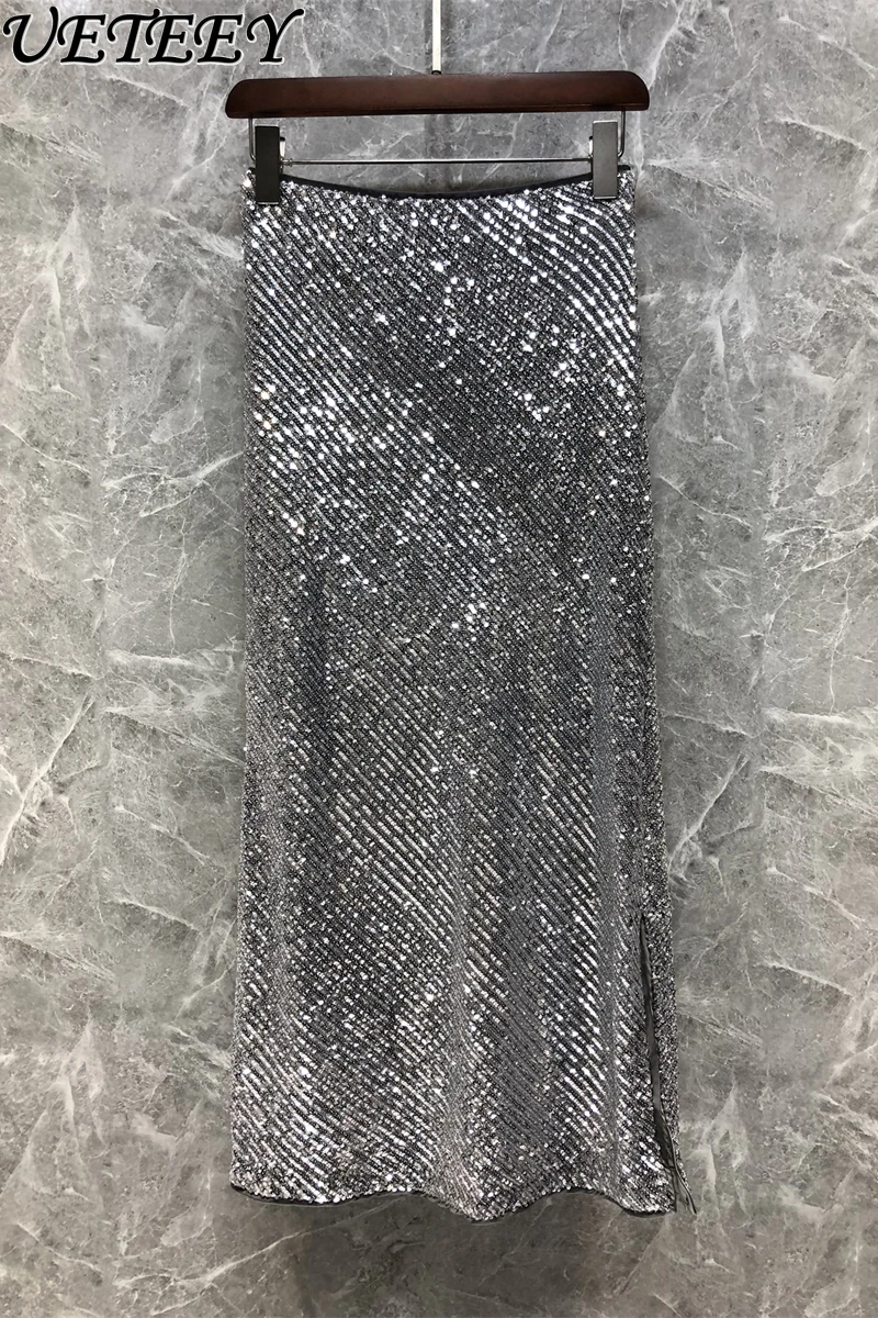 Женская юбка с высокой талией