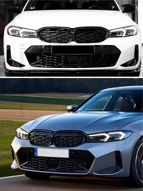 Front kühler gitter Kühlergrill Nieren grill Tuning Mesh für BMW 3 G20 G21  2019 2020 2021 2022 318i 320i 320d 330i 340i 340d m Sport - AliExpress