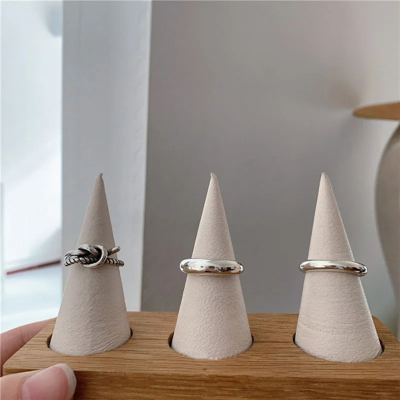 925 Sterling Silver Cross Ring Minimalism Thai Open Finger Ring for Women Men Jewelry Gifts silver cross ring silver rings silver ring