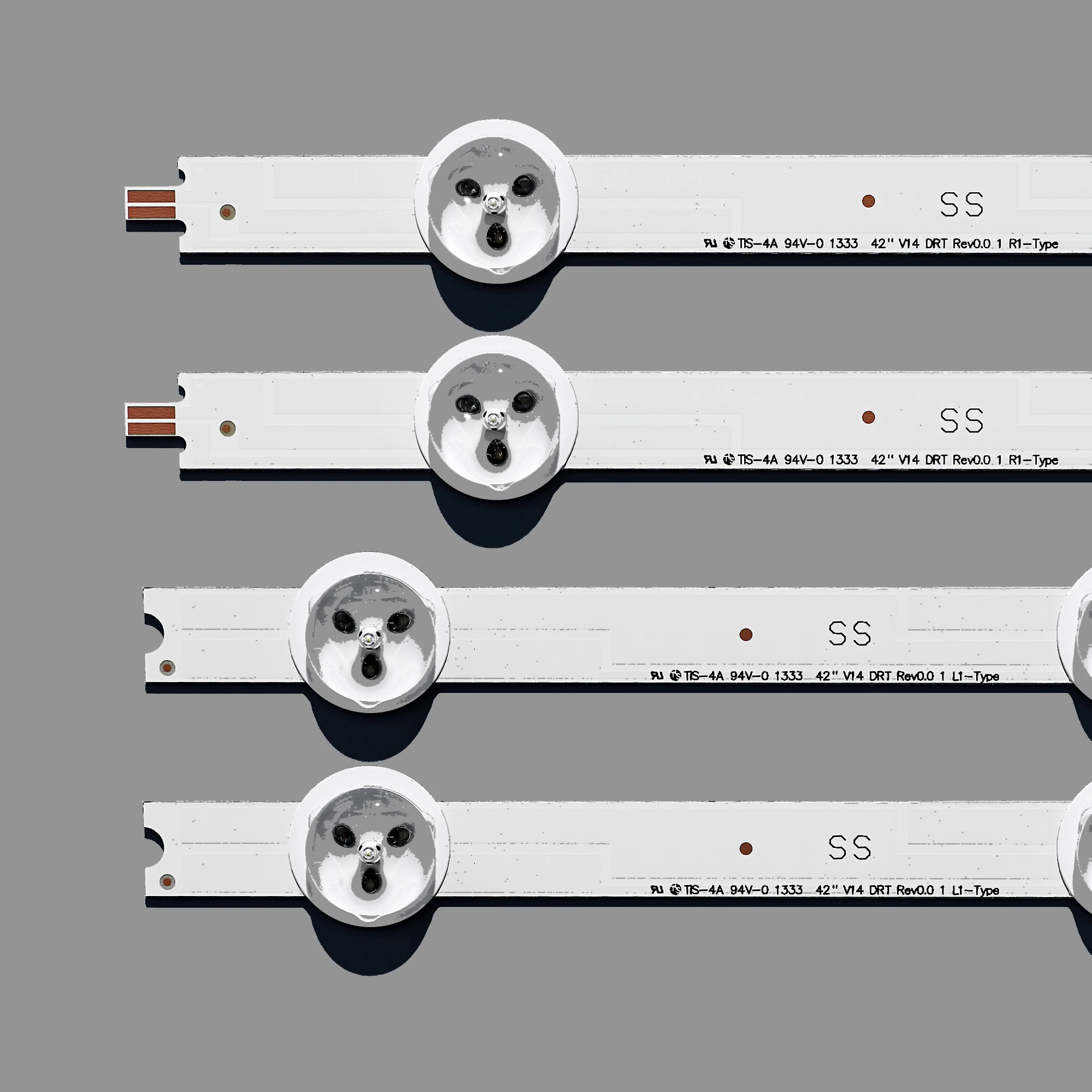 100% ο 8PCS LED Ʈ 42 &V14 DRT Rev0.0 R1 R2 L1 L2-type 2 6916L-1588A 6916L-1589A 6916L-1590A 6916L-1591A  LC420D