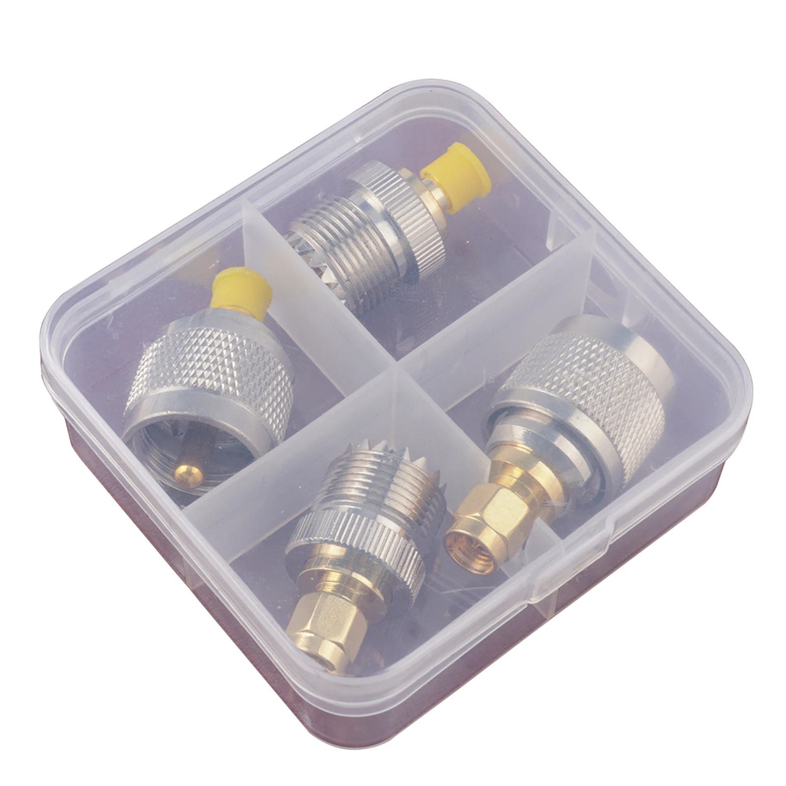 SMA Auf UHF Adapter Set – 8 Stück, RF Koaxialadapter, Vergoldet, Für SDR, Antennen, Funk