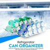 Home refrigerator storage box popular PET large capacity storage basket, beverage cola beer storage shelf 4