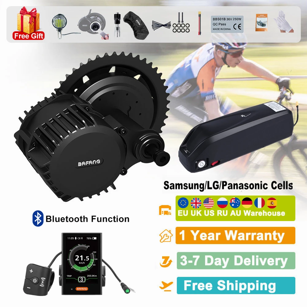 Bafang 52V 1000W Mid Drive Motor 