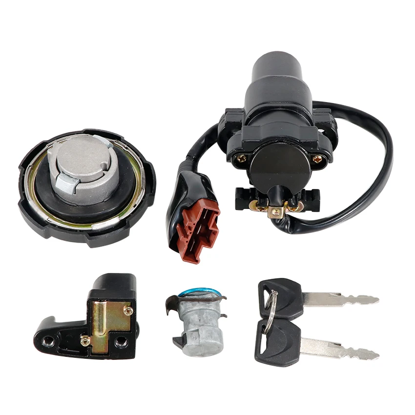 Motorrad-Zündschalter-Sitzschloss-Schlüsselsatz für Honda CRF300LAM CRF300L / CRF300LM CRF300 2021 Jahre OEM: 35010-K1T-E51 – Detail 3