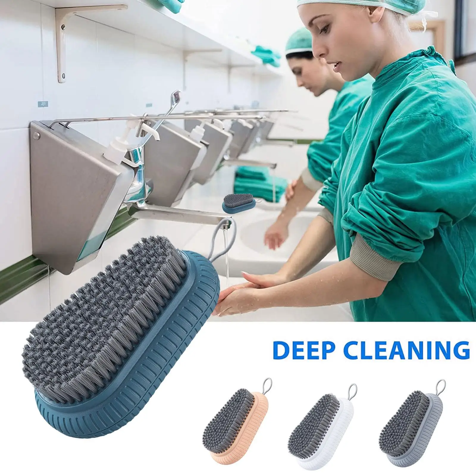 Heavy Duty Nail Brush Scrubbing Soft Art Nail Brush Remove Dirt Practical Fingernail Manicure Tools Care Pedicure Hand Cleaning 4