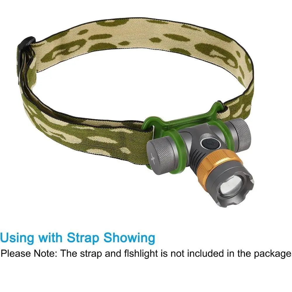 Silicone Headlamp Holder for Hands Free Flashlight