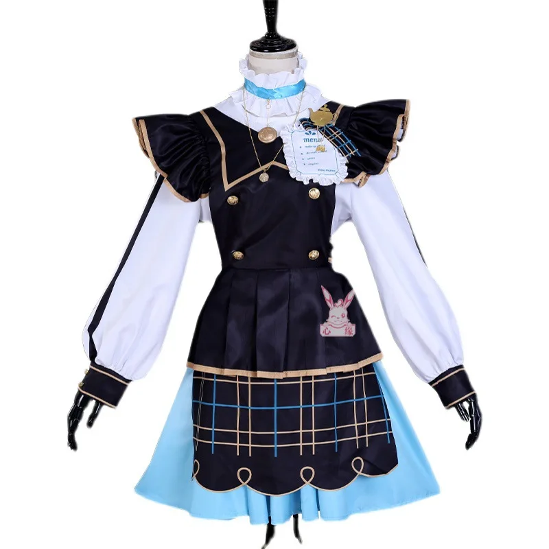 

Ensemble Stars Es2 Shino Hajime ​Cosplay Costume Wig Stage Uniforms Sweet Girl Lolita Maid Dress Outfits Halloween Carnival Suit