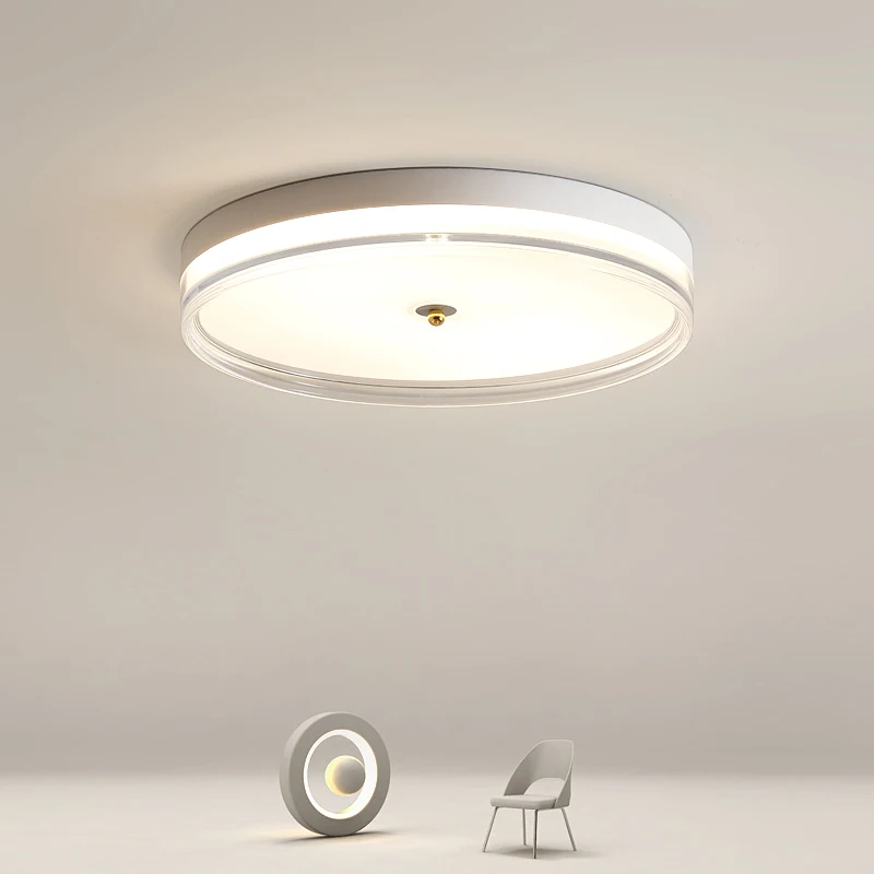 Modern LED Round ceiling light Minimalist ufo ceiling light for living room bedroom Creative Remote Control Ceiling lamp