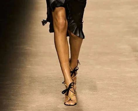 Open Toe Black & Gold Embellished High Heels Sandals with Bow Hollow Vintage Summer Slingback Dress Party Casual Shoes