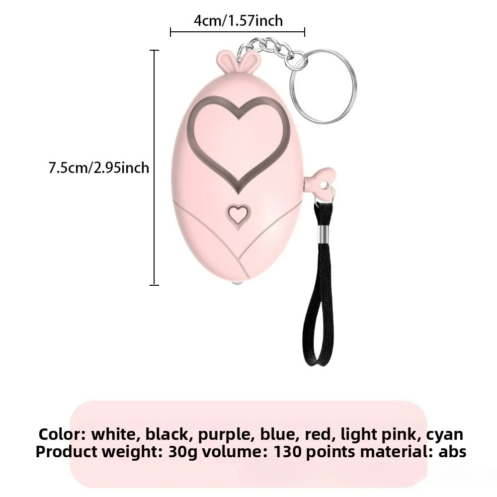 Women's Personal Emergency Alarm - Self-Defense Electronic Safety Device