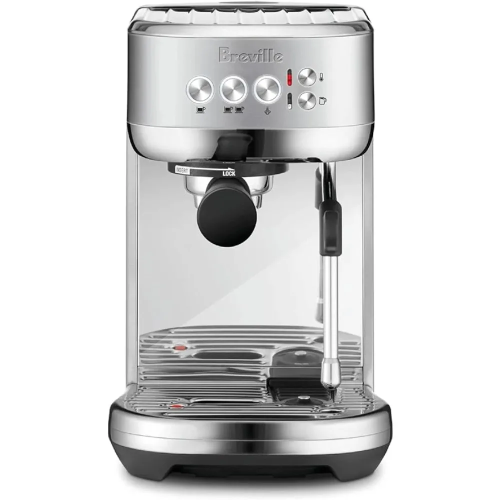 

Bambino Plus Espresso Machine,64 Fluid Ounces, Brushed Stainless Steel