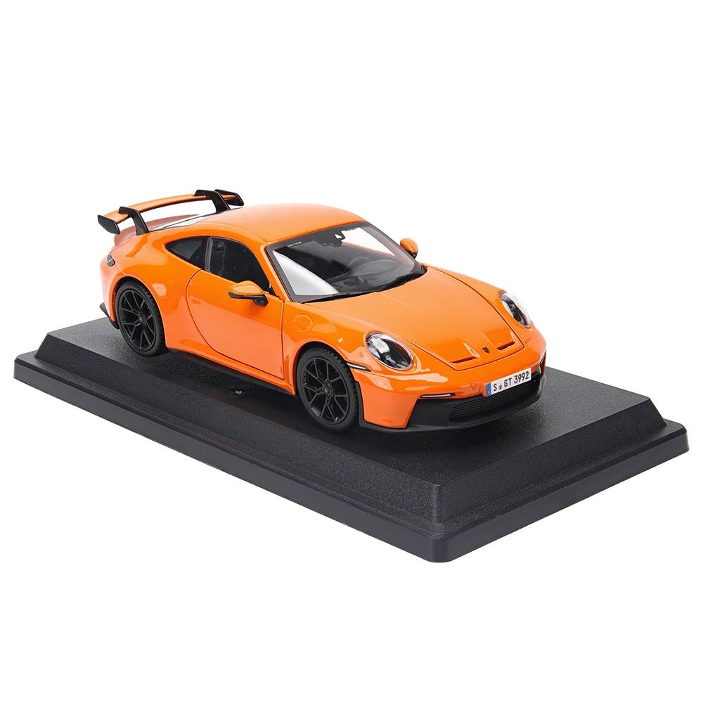 Bburago 1:24 Porsche 911 GT3 Taycan Turbo S 718 Boxster simulation