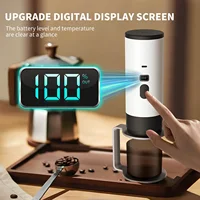 TINSOL Electric Coffee Maker Convenient Capsule Coffee Maker Travel Coffee Maker with Cordless Heating for Car and Home Camping 2