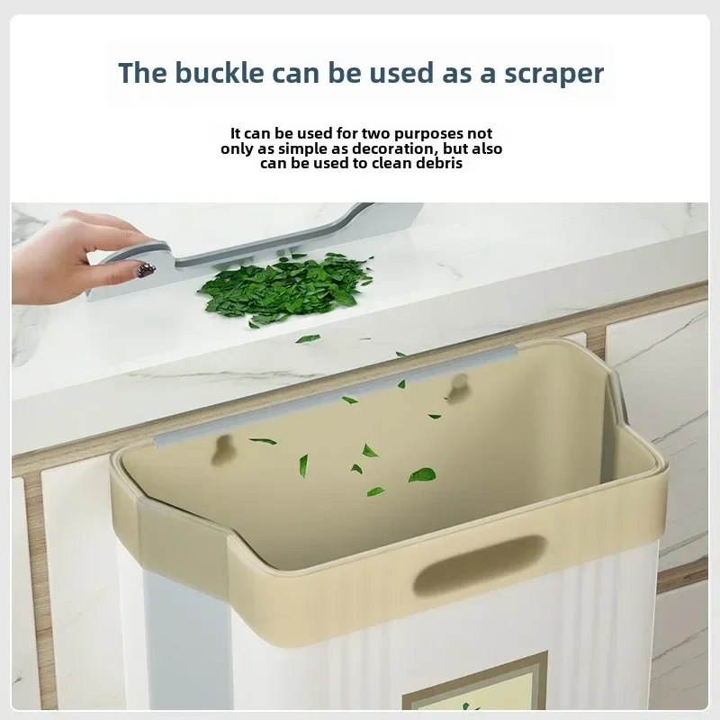 M/L Kitchen Folding Hanging Trash Can