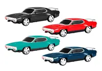 EONKO WS-620  Plymouth GTX Classical Car Shaped Wireless Bluetooth Speaker with TF USB FM AUX TWS Selfie Type C LED Screen