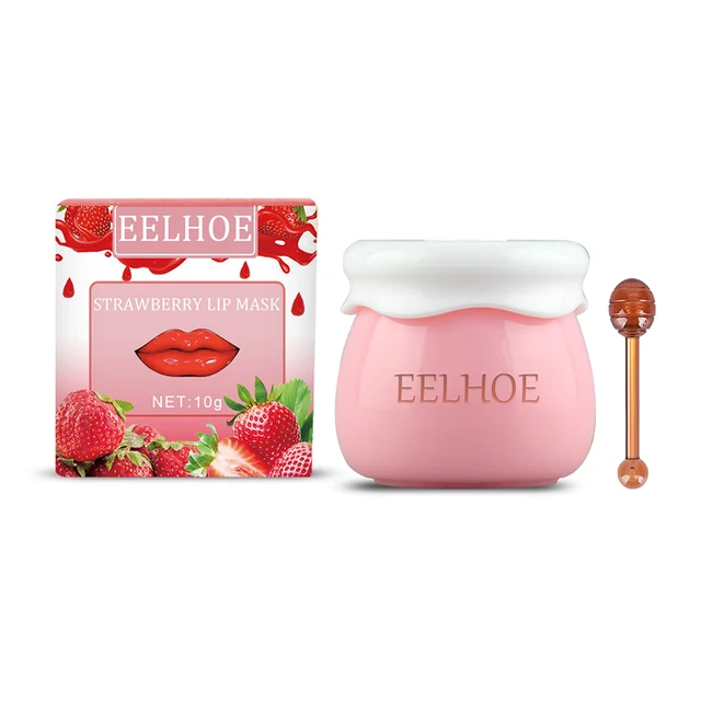Hot Sell South Korea Lip Care Sleep Mask Night Sleep Maintenance Moisturizing Lip Gloss Lip bleach Cream Nourishing Cosmetic New Pink 2